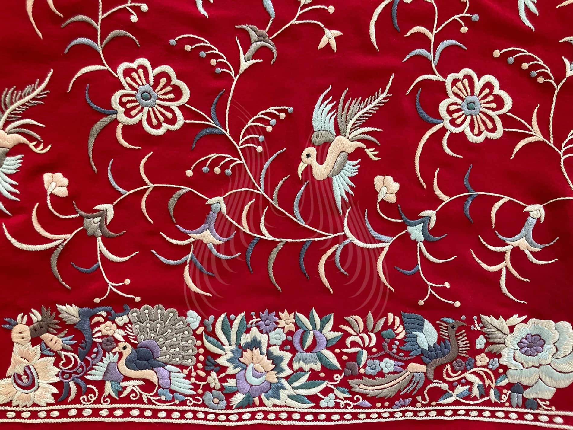  Flower and bird Motif (G111)